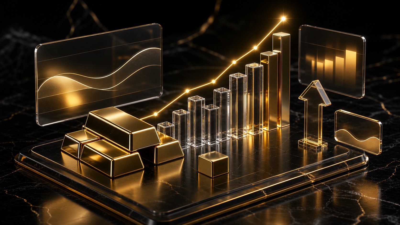 XAU/USD en USD 4,532.20, apenas +0.05%: por qué la prima refugio del oro sigue limitada por tasas reales