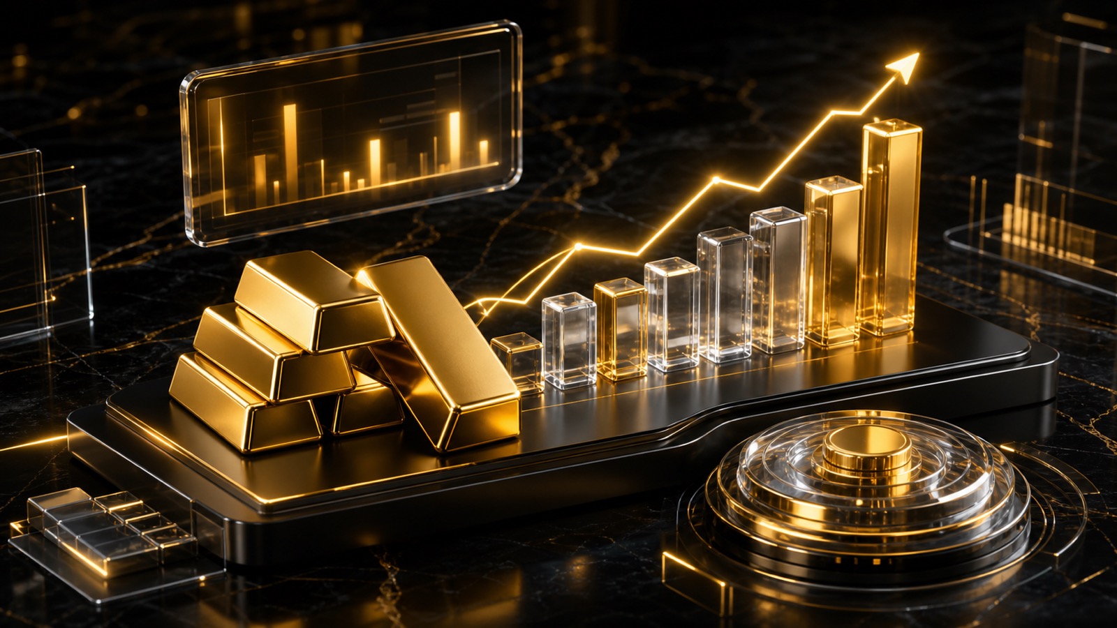 XAU/USD 4,521 -0.20%: real rates and dollar pressure gold demand